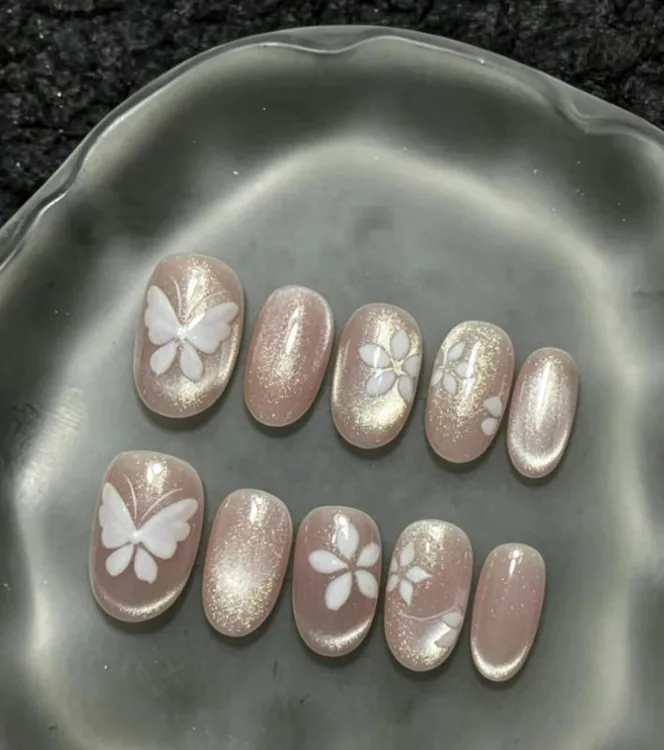 粉蓝波纹 清透温柔