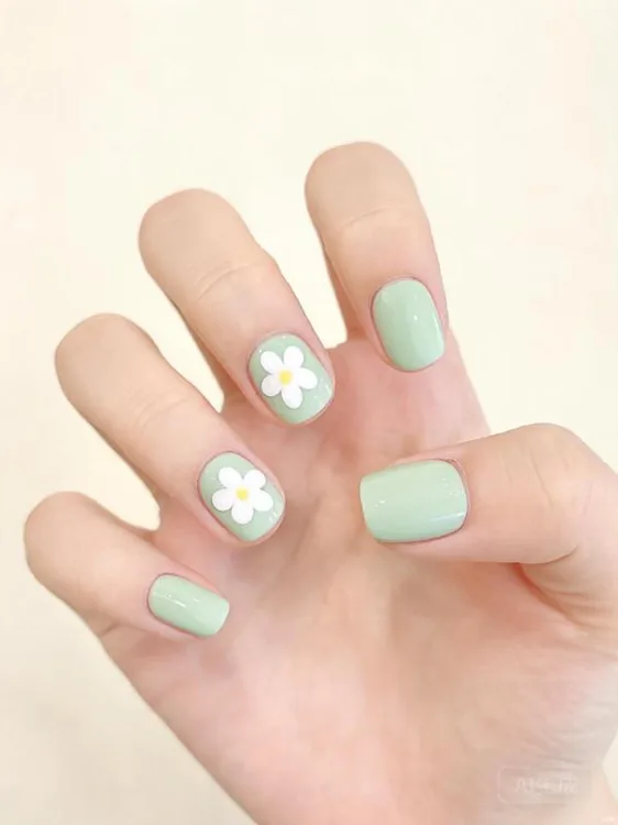 薄荷绿 · 小花款